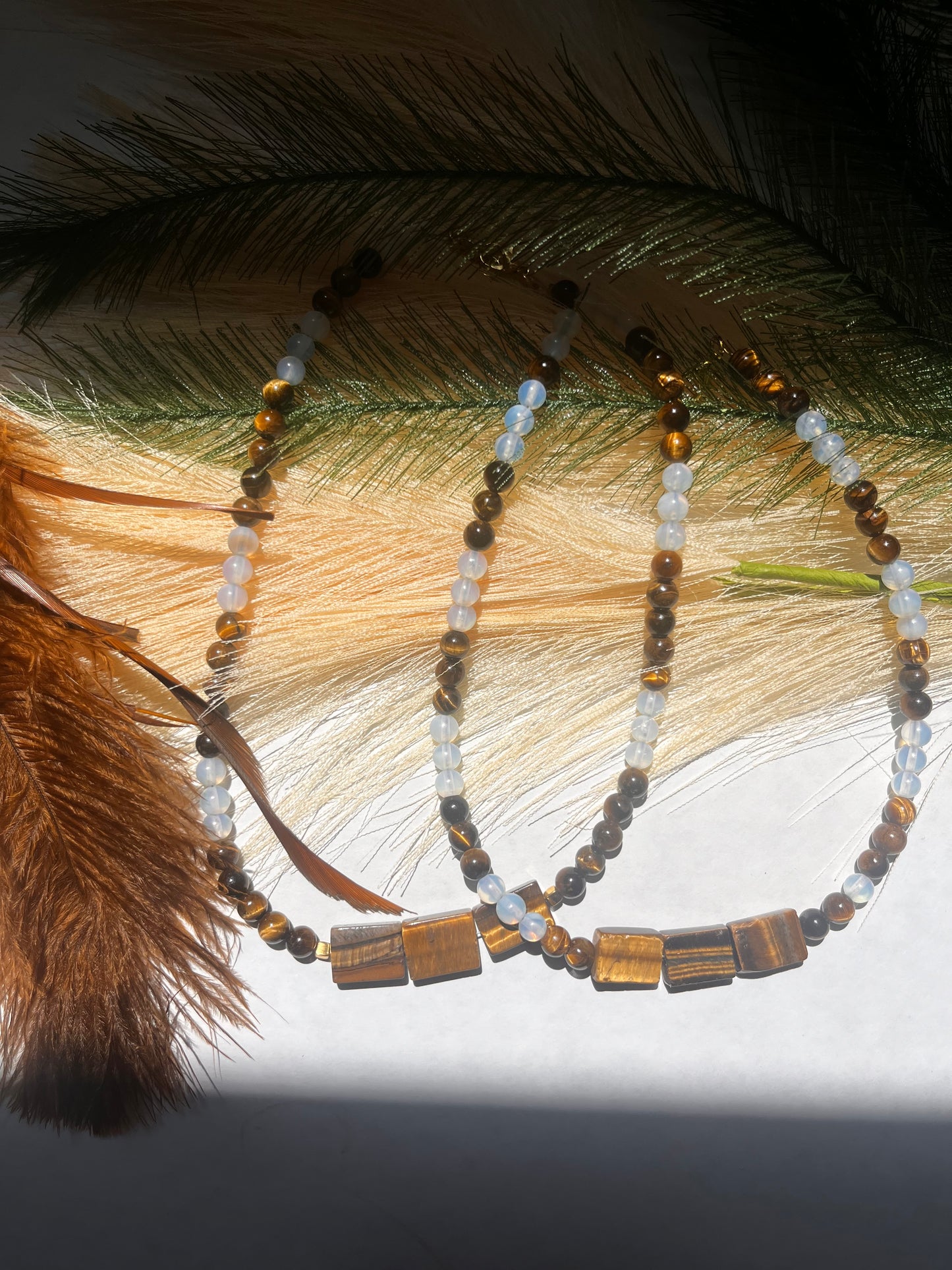 Opal Tiger Necklace